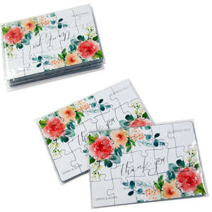 Tarjetas Puzzle 15 piezas - 8 unidades - 8 x 15 Piezas