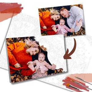 Pintar por números 35x50-en MARCO - €  37.98